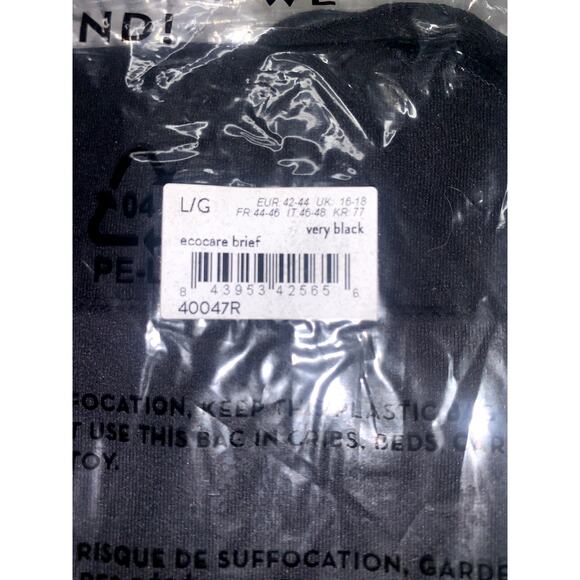 SPANX Women's Very Black Shape ExtraOrdinary Brief Size L - Picture 10 of 16